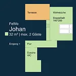 Johan - Ideal Fuer 1-2 Personen, Eigene Terrasse * هام