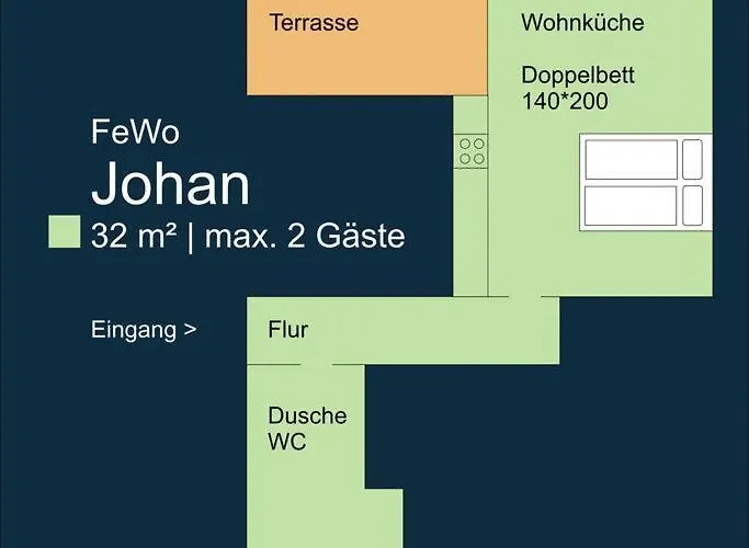 Johan - Ideal Fuer 1-2 Personen, Eigene Terrasse * Hamm (North Rhine-Westphalia)